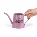 Metall Deko Gießkanne Pink Pusteblume 12cm 2St | Floristik24.de