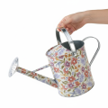 Deko Gießkanne Metall Vintage Pflanzgefäß Blumen Ø18cm | Floristik24.de