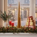 Deko Tannenbaum schlank Hoher Weihnachtsbaum Dekoration 80cm | Floristik24.de