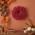 Blumenkranz Schleierkraut künstlich Dekoration 30cm | Floristik24.de