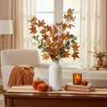 Künstlicher Herbstzweig Amberbaum mit Laub und Fruchtständen 132cm | Floristik24.de