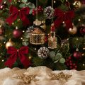 Christbaumschmuck Parfumflakon und Lippenstift mit Leoprint 11cm 2St | Floristik24.de