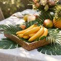 Künstliche Banane Deko Gelbe Kunstfrucht wie echt 18cm | Floristik24.de