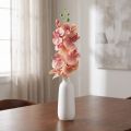 Orchidee Phalaenopsis künstlich 9 Blüten Pink Vanille 96cm | Floristik24.de