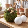 Styroporkugel Ø10cm weiß 5 St | Floristik24.de