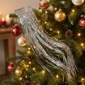 Lametta Silber Christbaumschmuck Partydeko 50×40cm 2St | Floristik24.de