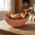Schale Plastik Hellorange 39cm x 13cm H13cm | Floristik24.de