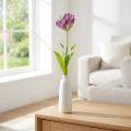 Kunstblume Papageientulpe künstlich Deko Tulpe Lila 63cm | Floristik24.de