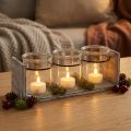 Rustikale Glasbehälter-Set im