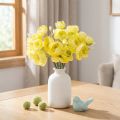Kunstblume Ranunkelstrauß für frühlingshafte Wohnraumdekoration 32cm 5St | Floristik24.de