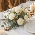 Foam Rose Ø4,5cm Creme 36 St | Floristik24.de