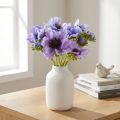 Kunstblumenstrauß Anemone Windröschen Blau Lila L28cm | Floristik24.de