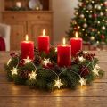 LED Lichterkette Sterne 20 Micro LED Warmweiß Timer 6St | Floristik24.de