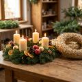 Strohkranz Ø35cm Natur - Dekokranz für Basteln & Advent, 5er Set | Floristik24.de