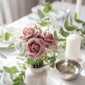 Foam-Rose Ø3,5cm Altrosa 48 St | Floristik24.de