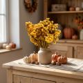 Mini Strohblume Gelb Trockenblumen Bund Trockenstrauß H20cm 15g | Floristik24.de