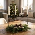 Kerzenständer, Kerzenhalter Adventskranz 27,5cm H18,5cm | Floristik24.de