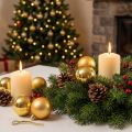 Weihnachtskugel Plastik Gold 6cm 12 St | Floristik24.de