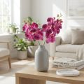 Orchidee geflammt Künstliche Phalaenopsis Violett 72cm | Floristik24.de