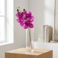 Orchidee Künstliche Phalaenopsis 4 Blüten Fuchsia 72cm | Floristik24.de