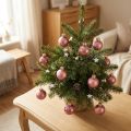 Mini Weihnachtskugel Altrosa Glas Kugeln Ø2,5cm 22 St | Floristik24.de