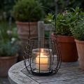 Gartenlaterne mit Glas