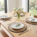 Tischmatte Binsengras Platzdeckchen Rund Ø35cm 4 St | Floristik24.de