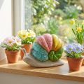 Deko Schnecke Dekofigur Keramik Farbe 19cmx8,5cmx14,5cm | Floristik24.de