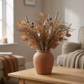 Grasbusch Braun Künstliche Trockendeko Herbstdeko 48cm | Floristik24.de