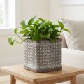 Übertopf Pflanzkasten Keramik Blumentopf 12×12×12cm | Floristik24.de