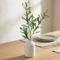 Olivenzweig künstlich Oliven Deko Zweig 45cm | Floristik24.de