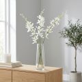 Orchideen künstlich Oncidium Kunstblumen Weiß 90cm | Floristik24.de