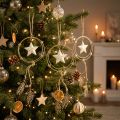 Hängedeko Weihnachten Christbaumschmuck Stern H38cm 3 St | Floristik24.de
