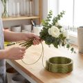 Aluminiumdraht Olive 2mm 500g - Flexibel und Formbar für DIY Projekte, Basteln und Floristik | Floristik24.de