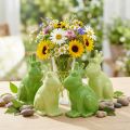 Keramik Frosch Dekofigur, Froschkönig Sommerdeko 10,5×5,5×7cm 4St | Floristik24.de