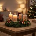 Kerzenpin Advent Zahlen 1 bis 4 Set 4cm 4St | Floristik24.de