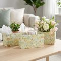 Geschenktüte mit Henkeln Geschenktasche Gemustert 24×12×12cm 6St | Floristik24.de