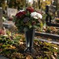 Einstellvase Szwed Schwarz Ø23cm 1 St | Floristik24.de