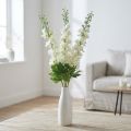 Delphinium Weiß Künstlicher Rittersporn Seidenblumen Kunstblumen 3St | Floristik24.de