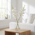 Künstliche Orchideen Weiße Blüte Ø3,5–5cm L38cm 2St | Floristik24.de