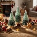 Mini Tannenbaum künstlich mit Schnee Ø5cm H10cm 6 St | Floristik24.de