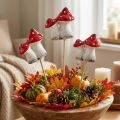 Deko Pilze Blumenstecker Keramik Fliegenpilze 6cm 6 St | Floristik24.de