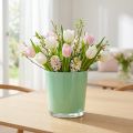 Glastopf Ø11,5cm H10,8cm Mintgrün | Floristik24.de