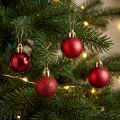 Christbaumschmuck Weihnachtskugel Rot 3cm 14 St | Floristik24.de