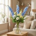 Künstlicher Rittersporn Blau Delphinium Kunstblume Seidenblumen | Floristik24.de