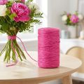 Juteband Kordel Jute Dekoband Jute Fuchsia Ø4mm 100m | Floristik24.de