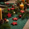 Streudeko Weihnachten Sterne Rot Holzsterne Ø5,5cm 12St | Floristik24.de