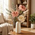 Chrysanthemen Rosa Lachs Künstlich Ø13cm L72cm 2St | Floristik24.de