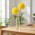Allium Gelbe Blüte Zierlauch Künstlich 80cm Ø14,5cm 2St | Floristik24.de