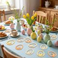 Hase im Ei Osterdeko zum Basteln Streudeko Holz 4cm 72 St | Floristik24.de